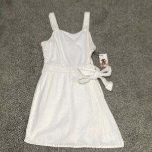 creme/ white sincerely jules romper size s